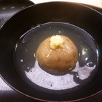 味 ふくしま - 蓮根饅頭中には雲子が入っていました