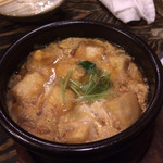 あぷちゃ - 豆腐のかつとじ ※食べログクーポンで無料、かなりお得