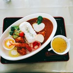 焼石クアパークひめかゆ 食堂 - 胆沢ダムカレー