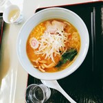 焼石クアパークひめかゆ 食堂 - 味噌ラーメン