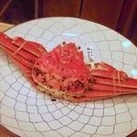 と村 - 茹でたてのばん蟹