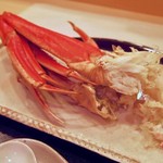 と村 - 茹でたてのばん蟹