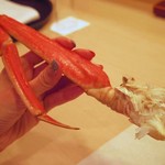 と村 - 茹でたてのばん蟹足デカ☆