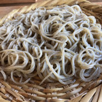 そば舎 あお - 挽き割りそば