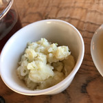 そば舎 あお - ポテトサラダ アップ