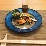 Wagokoro Dainingu Taka - ある日の前菜５種