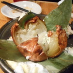 炉端美酒食堂 炉とマタギ - 焔の塩釜たまねぎ