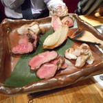 ジビエの五種盛り