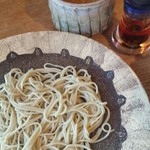 紬山荘 - 猪肉つけ