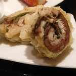 嵯峨沢館 - 前菜　鰯香海揚げ