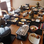 嵯峨沢館 - 翌日の朝食