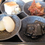 嵯峨沢館 - 惣菜四種