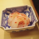日本橋蛎殻町 すぎた - 芝海老(少なめ)