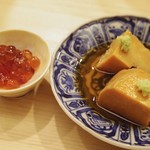 日本橋蛎殻町 すぎた - いくらの味噌漬け・あん肝甘煮