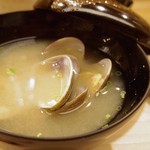 日本橋蛎殻町 すぎた - 大あさり味噌汁