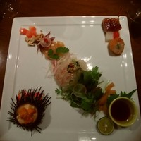 THE DINING シノワ唐紅花＆鉄板フレンチ蒔絵 - 