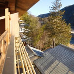 嵯峨沢館 - バルコニーからの眺め