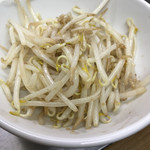 覆麺 智 - トッピング もやし