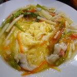 光 - いり玉子の野菜あんかけ
