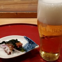 鮨政 西口店 - 鮨政 西口店　ランチビールお通し付き