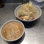 らーめん 大 - ★つけ麺（麺やわめ・やさい多め・にんにく・アブラ・780円）中盛（100円）★