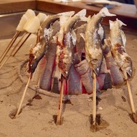 柳家 - 筍と落ち鮎焼き焼き