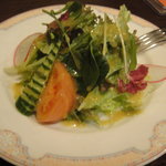 セットのサラダです(^^ゞ