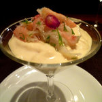 パプリカの冷製スープ