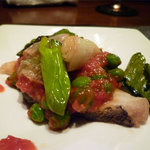 鱈のアラビアータ