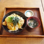 Cafe らんど - かけかつ丼