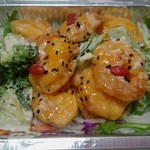 中国料理 堀内 - エビとブロッコリーのマヨネーズ炒め（1250円）