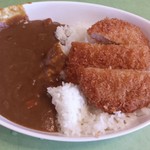 宮崎大学生協 食堂 - 自然豚カツカレーM（432円）