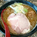麺処 蓮海 - まぐろ豚骨味噌ラーメン【Mar.2017】