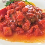 Shirubania Morino Kicchin - 完熟トマトのハンバーグ