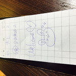 Tenten Sairou - 2017/3/5 ランチで利用。
      店員さんが何か沢山書いてるな…と思ったら、可愛らしい絵でした笑