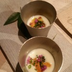 レヴォ - 白エビと雲丹のビシソワーズ