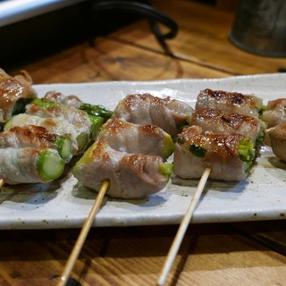 野菜巻き串焼 もつ鍋umacomeon_1