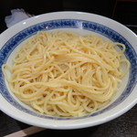 麺のアップ