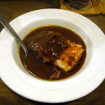 勘蔵 - 餅カツカレー