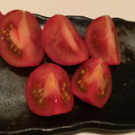 丹波地鶏とビオワイン 六賢 - あんまいトマトっ！美味美味美味。