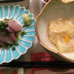海さくら - アジのたたき
      ゆば豆腐