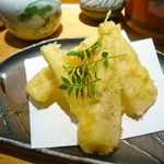 うまい鮨勘 - 筍の天ぷら