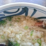 ほくほく庵 - 浸した海老天(2017.03)