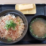 吉野家 - 豆腐ぶっかけ飯～鯛だし味～￥290