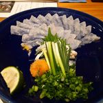 味ふく - ふく刺しです