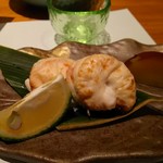 味ふく - ふくの白子焼です