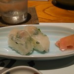 味ふく - 小ぶりのお寿司です