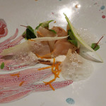 IL TEATRINO DA SALONE - Torta salata con capesante e asparagi帆立とアスパラのトルタサラータ