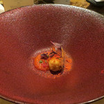 IL TEATRINO DA SALONE - Panissa di ceci con baccalaパニッサ ディ チェーチを纏ったバッカラ