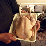 TOLAND CAFE - 解体する鶏の準備も出来た。